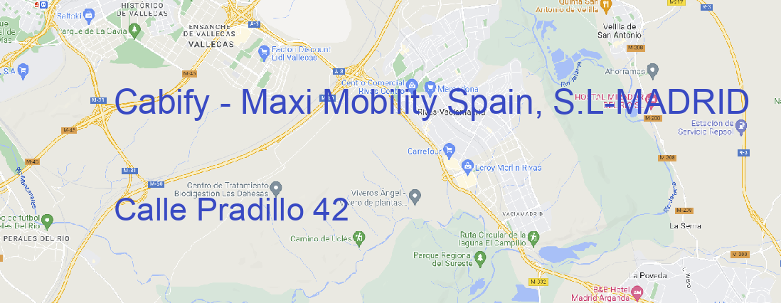 Oficina Cabify - Maxi Mobility Spain, S.L MADRID